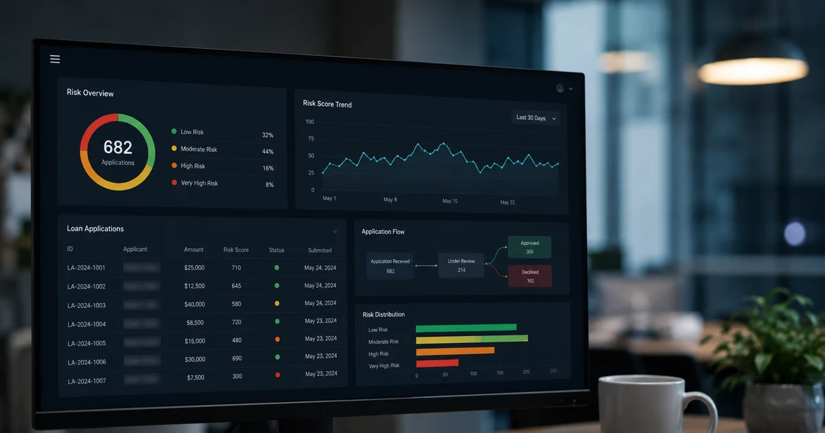 SaaS Lending Platform with Automated Risk Assessment